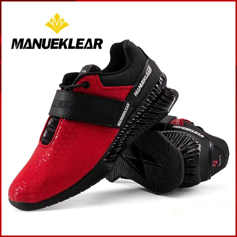 Weightlifting Shoes - 2025年ニューフックループジムウェイトリフティングブーツサイズ36-46男女兼用フィットネススクワットシューズ3cmヒールハードプルシューズ