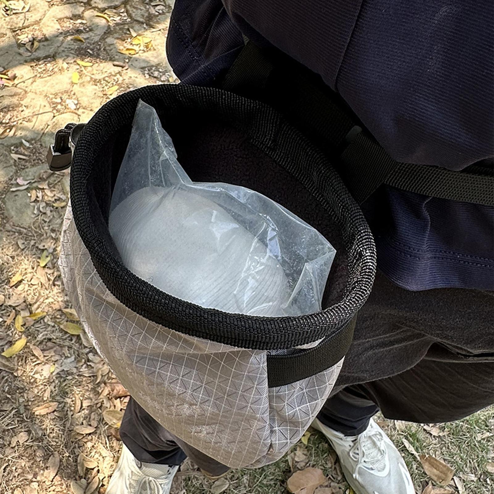 Chalk Bag - ロッククライミング用チョークバッグ 防水 ポータブル 調節可能なベルト付き 屋内ロッククライミング用チョークバッグ 屋内屋外スポーツ用