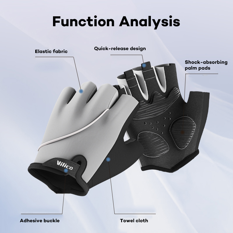 夏通気性サイクリング手袋ワークアウトジム手袋男性女性重量挙げ - Weightlifting Gloves のレビューと価格