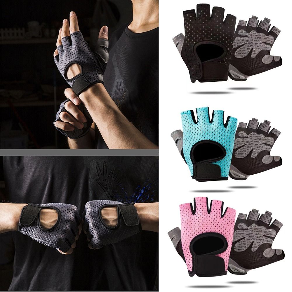 通気性のあるウェイトリフティンググローブ、カーブしたオープン - Weightlifting Gloves のレビューと価格