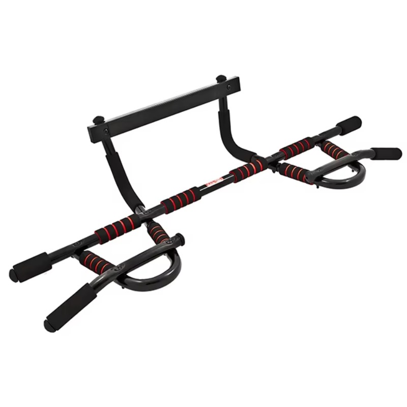 ポータブルエクササイズドアジムバーアクセサリー水平壁掛けチン - Pull Up Bar のレビューと価格
