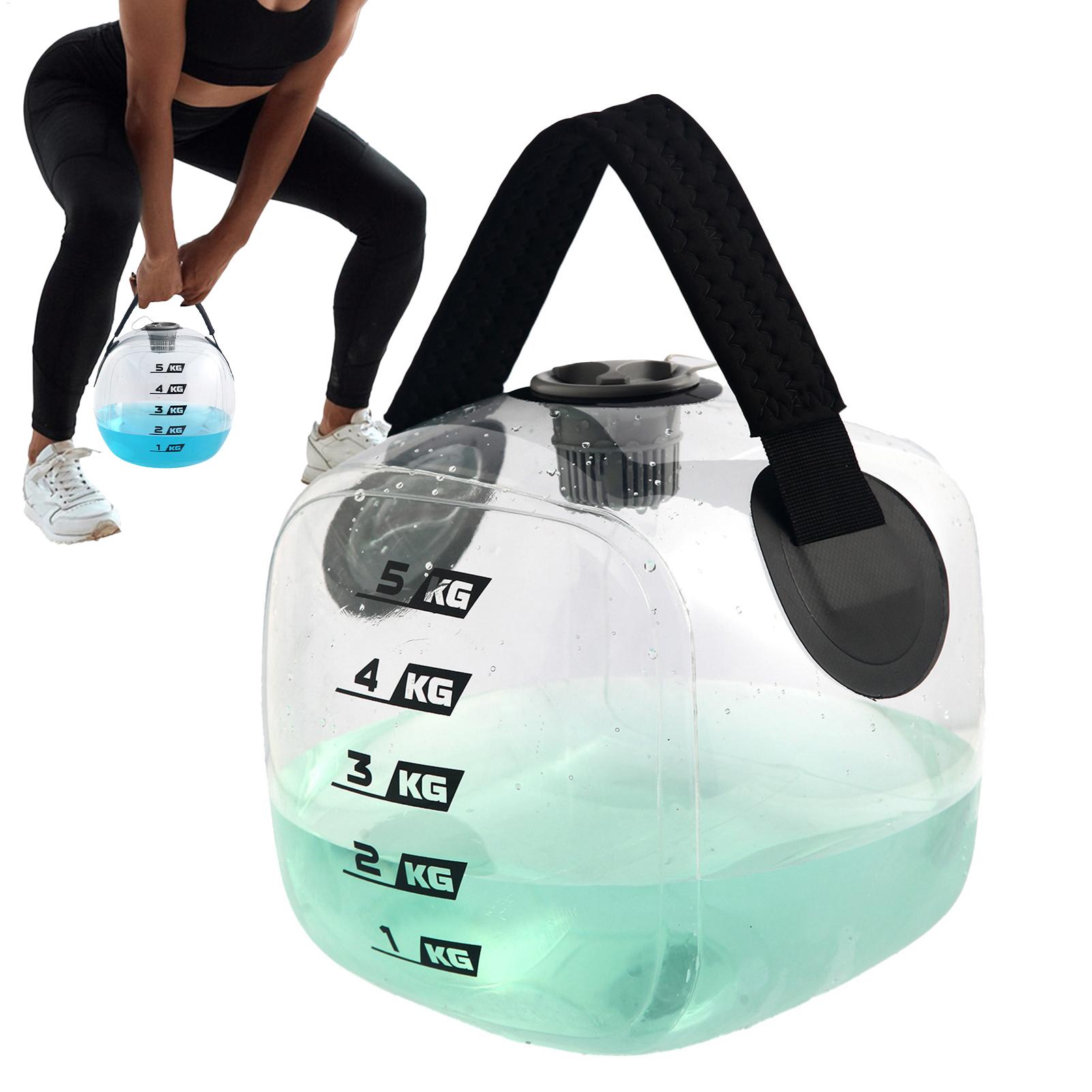 ウォーターケトルベル 調節可能な重量 クリアタイプ 筋力トレ - Kettlebell のレビューと価格